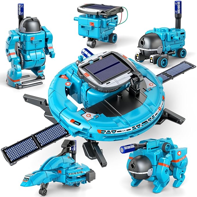 6-in-1 Solar Robot Toys