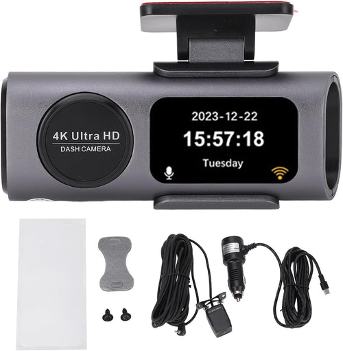 4K Ultra HD Smart Car Dash Camera (Front & Rear) ©