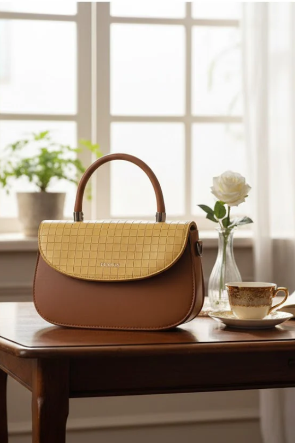 Fashion Dual-Tone Satchel