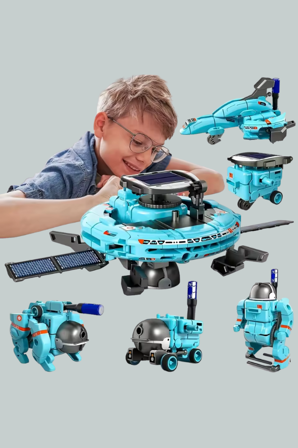 6-in-1 Solar Robot Toys